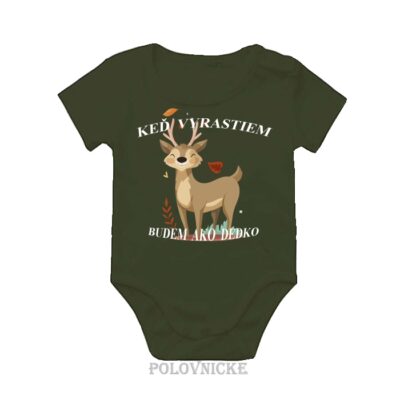 detske Body jelen dedko P